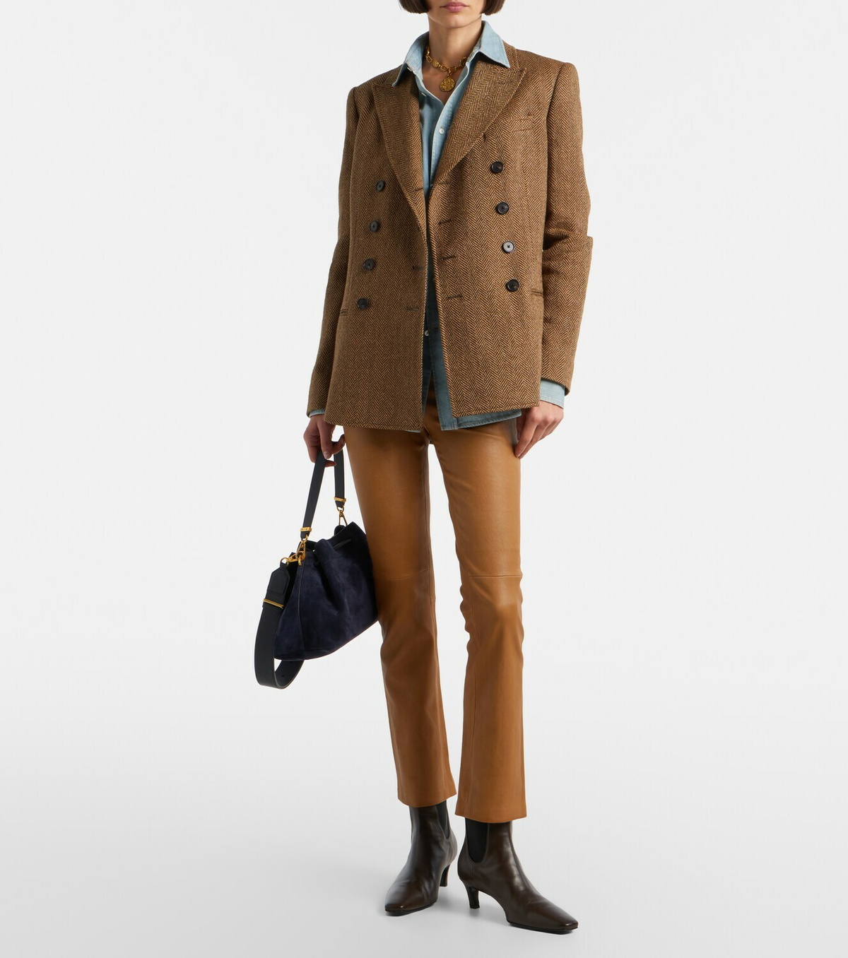 Stouls JP Twenty leather slim pants