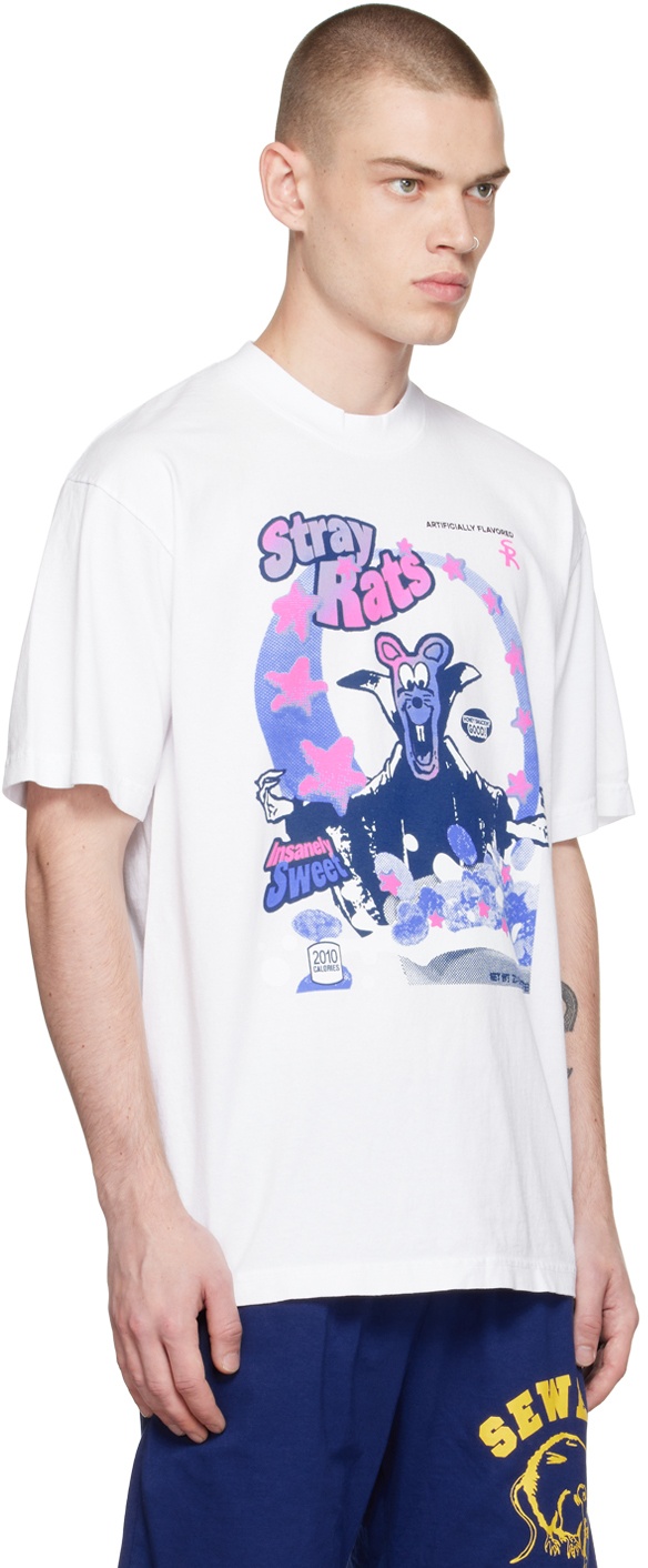 Stray Rats White Cereal T-Shirt