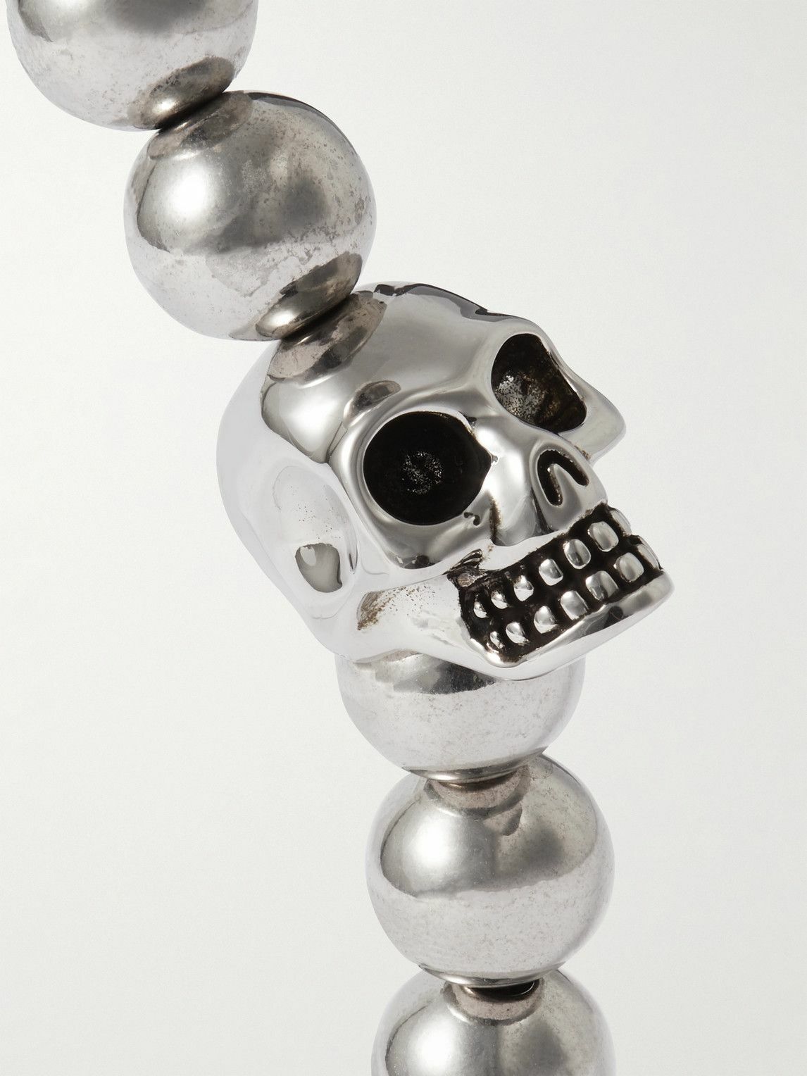 Alexander McQueen - Skull Silver-Tone Bracelet