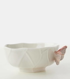 Bordallo Pinheiro Cloudy Butterflies salad bowl by Claudia Schiffer