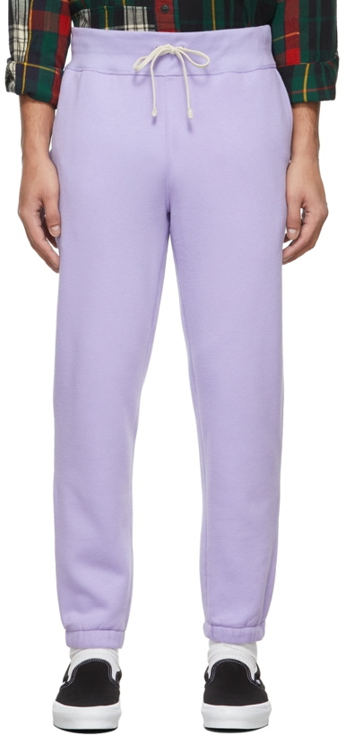 Photo: Polo Ralph Lauren Purple Fleece Sweatpants