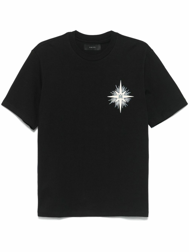 Photo: AMIRI Black Starburst T-Shirt