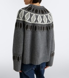 Arch4 Fair Isle cashmere cardigan