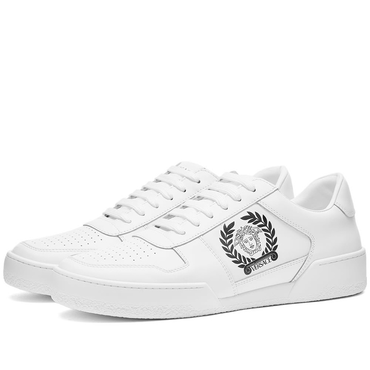 Photo: Versace Medusa Tennis Sneaker