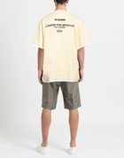 Jil Sander Mens T-shirt Cream