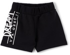 Versace Baby Black Dream Logo Shorts