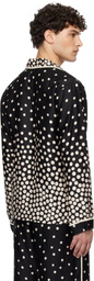 Anna Sui Black Polka Pyjama Shirt