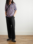 Randy's Garments - Straight-Leg Cotton-Ripstop Trousers - Black