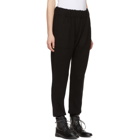 Lauren Manoogian Black Arch Lounge Pants