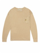 Abc. 123. - Logo-Appliquéd Cotton-Blend Jersey T-Shirt - Neutrals
