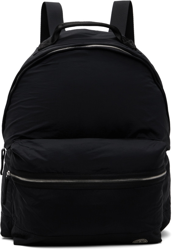 Photo: Stone Island Black 9200014 Coated Nylon Metal ECONYL Backpack