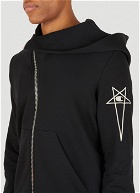 Mountain Hooded Sweatshirt in Black