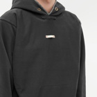 Maison Margiela Men's Name Tag Hoody in Black