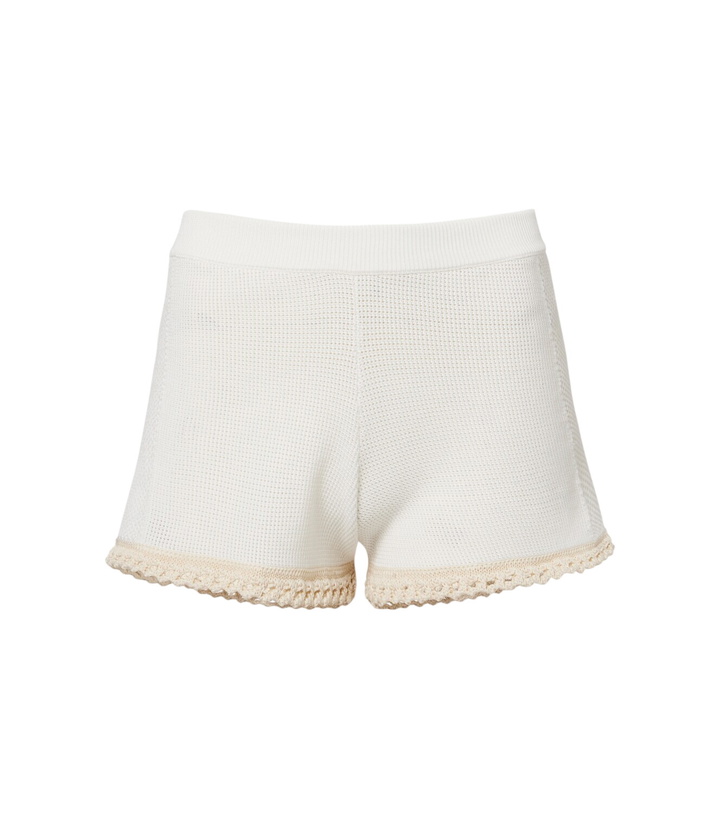 Photo: Stella McCartney Crochet cotton shorts
