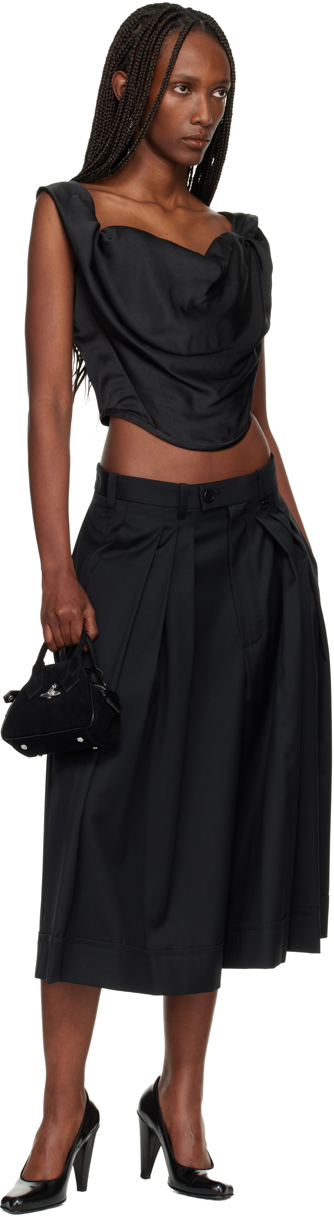 Vivienne Westwood Black Sunday Corset Top