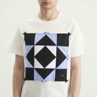 A.P.C. Men's T-Shirt Patchwork in White