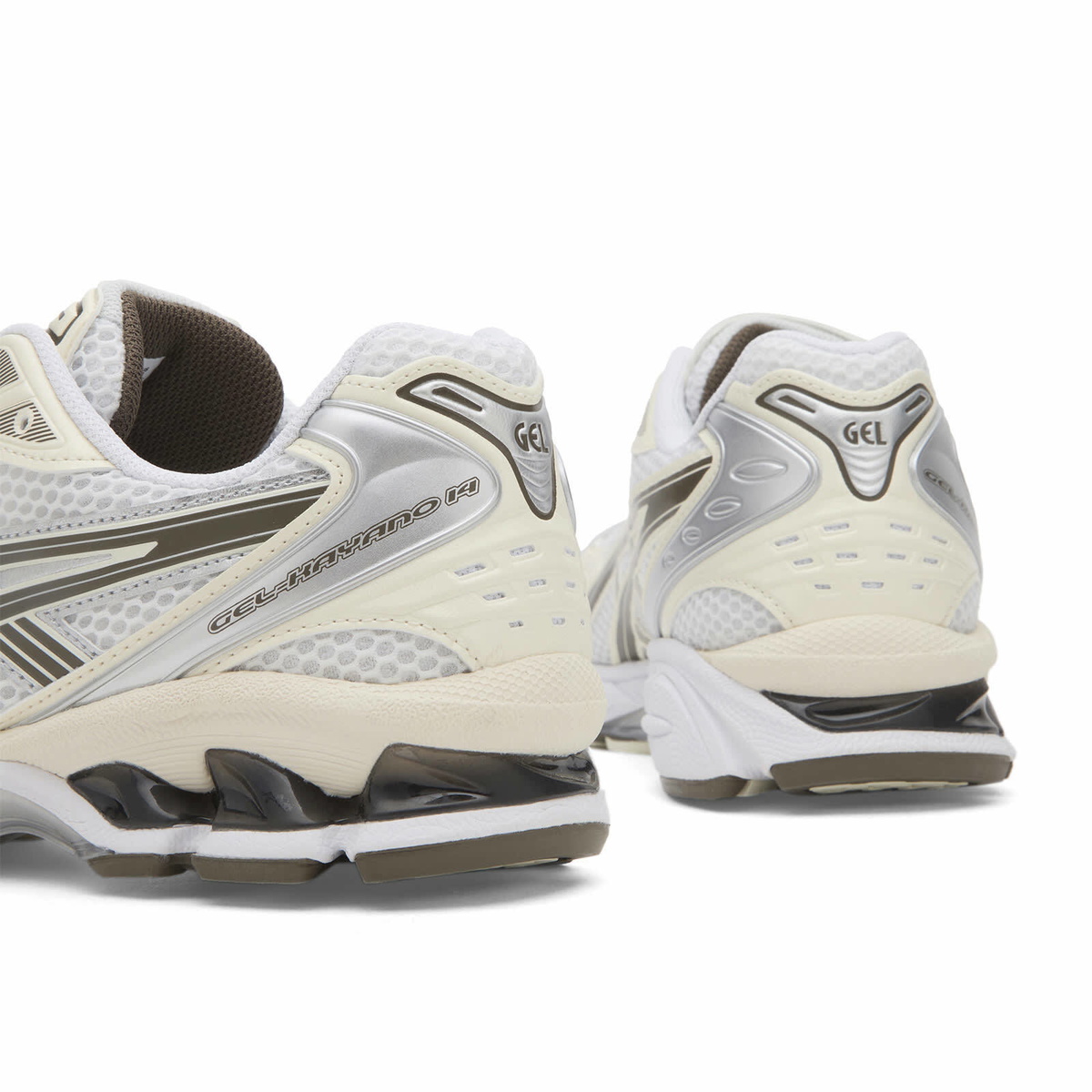 Asics Gel-Kayano 14 Sneakers in White/Ivory