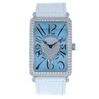 Franck Muller Long Island Automatic Diamond Blue Dial Ladies Watch 1150 SC DT D 1P