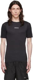 Versace Underwear Black Greca T-Shirt