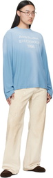 Acne Studios Brown Suede Saddle Loafers