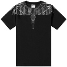 Marcelo Burlon Men's Icons Wings T-Shirt in Black/Black