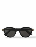 Cartier Eyewear - Round-Frame Acetate Sunglasses