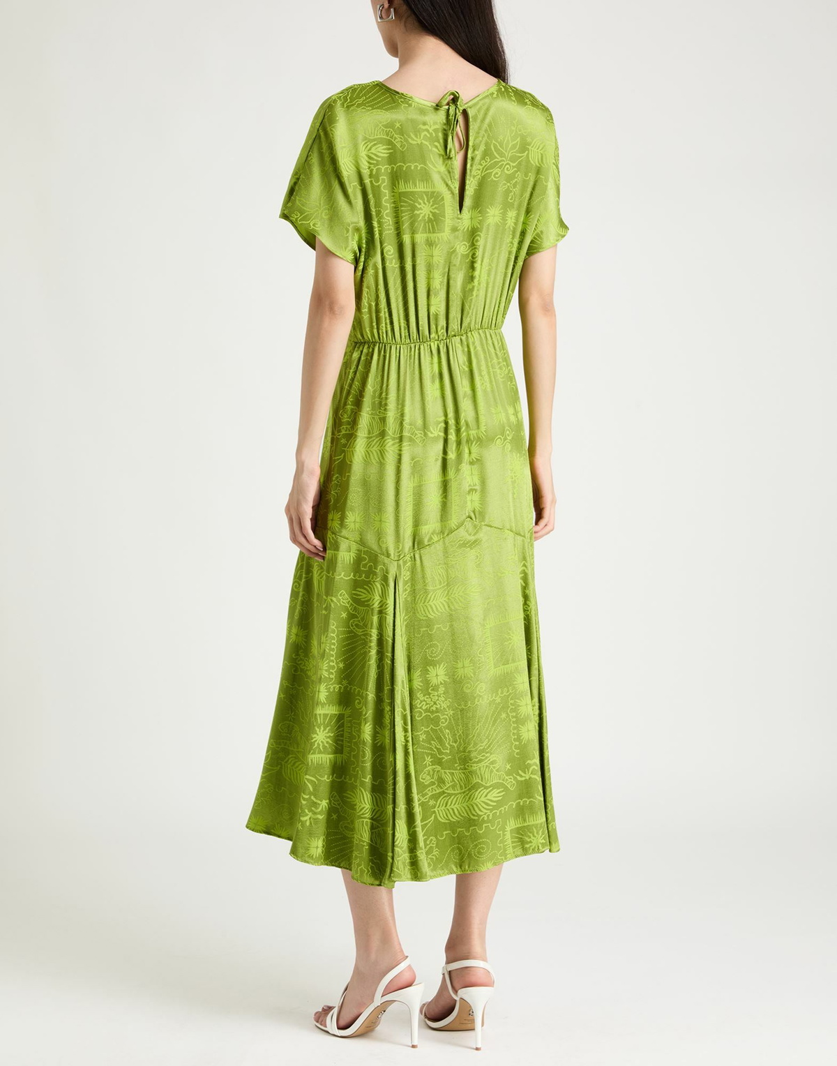 Never Fully Dressed Womens Midi dress Light in Green