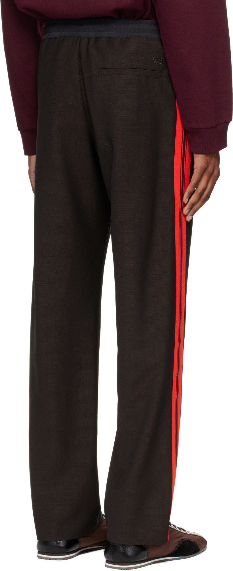 Wales Bonner Brown Energy Trousers