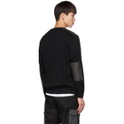 LQQK Studio for Paul and Shark Black Patch Sweater