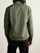 C.P. Company - Logo-Appliquéd Taylon L Overshirt - Green