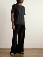 Acne Studios - Nash Cotton-Jersey T-Shirt - Black