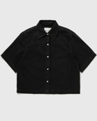 Closed Short Sleeve Denim Shirt Black - Womens - Shirts & Blouses