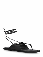 ST.AGNI 10mm Leather Flat Sandals