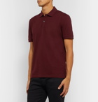 Hugo Boss - Pallas Cotton-Piqué Polo Shirt - Burgundy