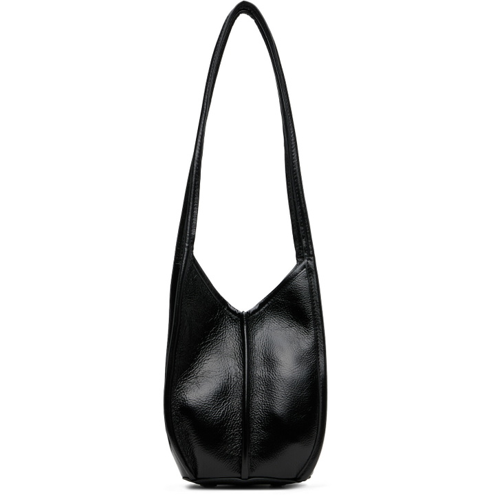 Photo: HEREU Black Calella Bucket Leather Bag