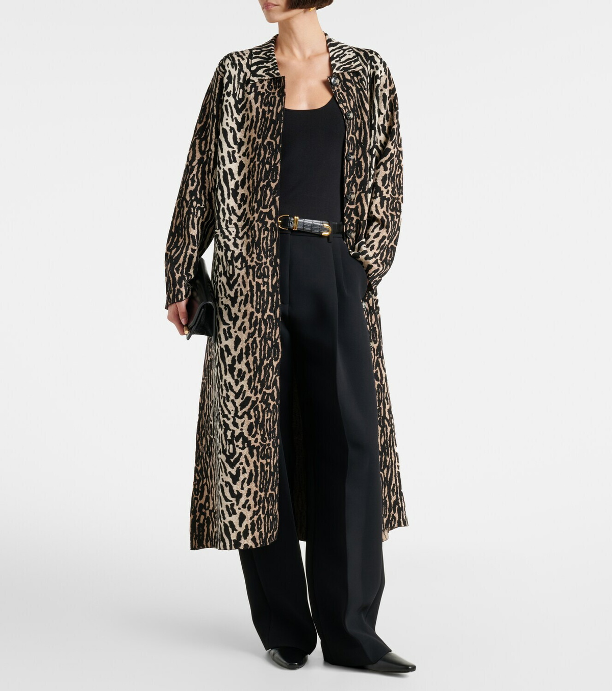 Rixo Jacoba jacquard coat