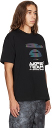 AAPE by A Bathing Ape Black Embossed T-Shirt