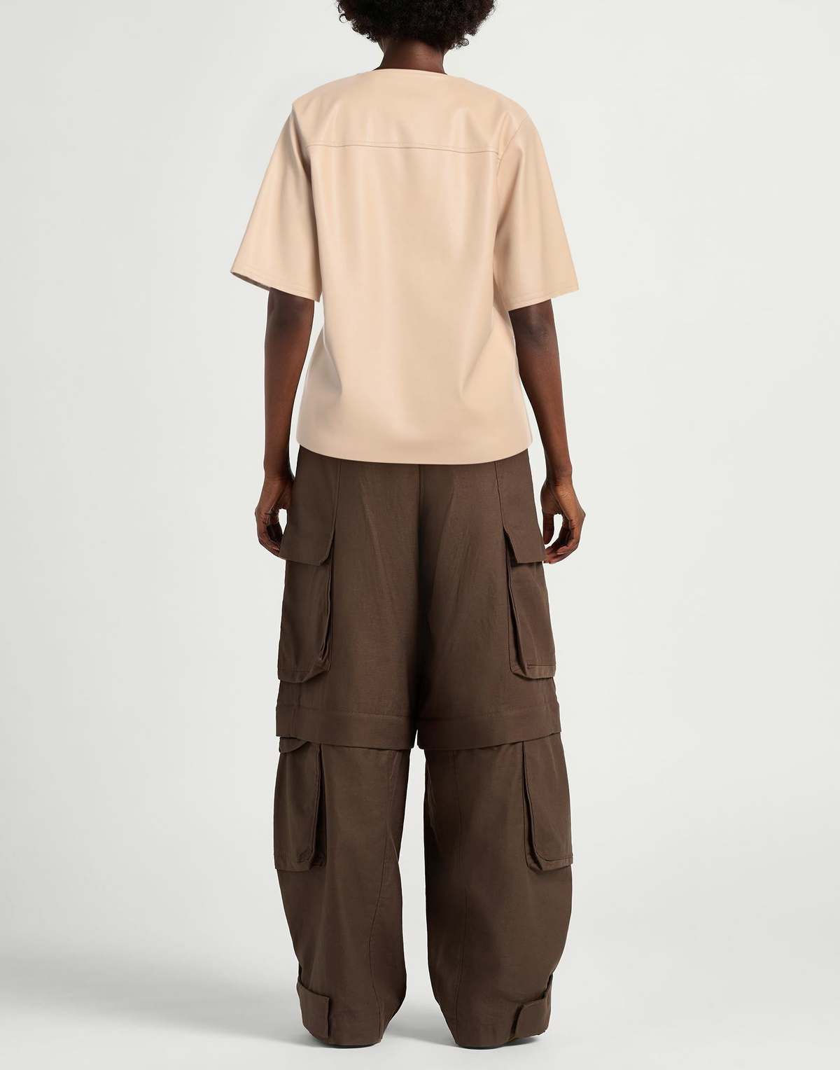 Jijil Womens Top in Beige