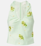 Shushu/Tong Sequined top