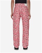 Workwear Floral Pants