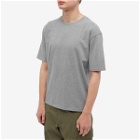 Drake's Men's Hiking T-Shirt in Grey Melange