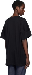 Stella McCartney Black Leopard Mascot T-shirt