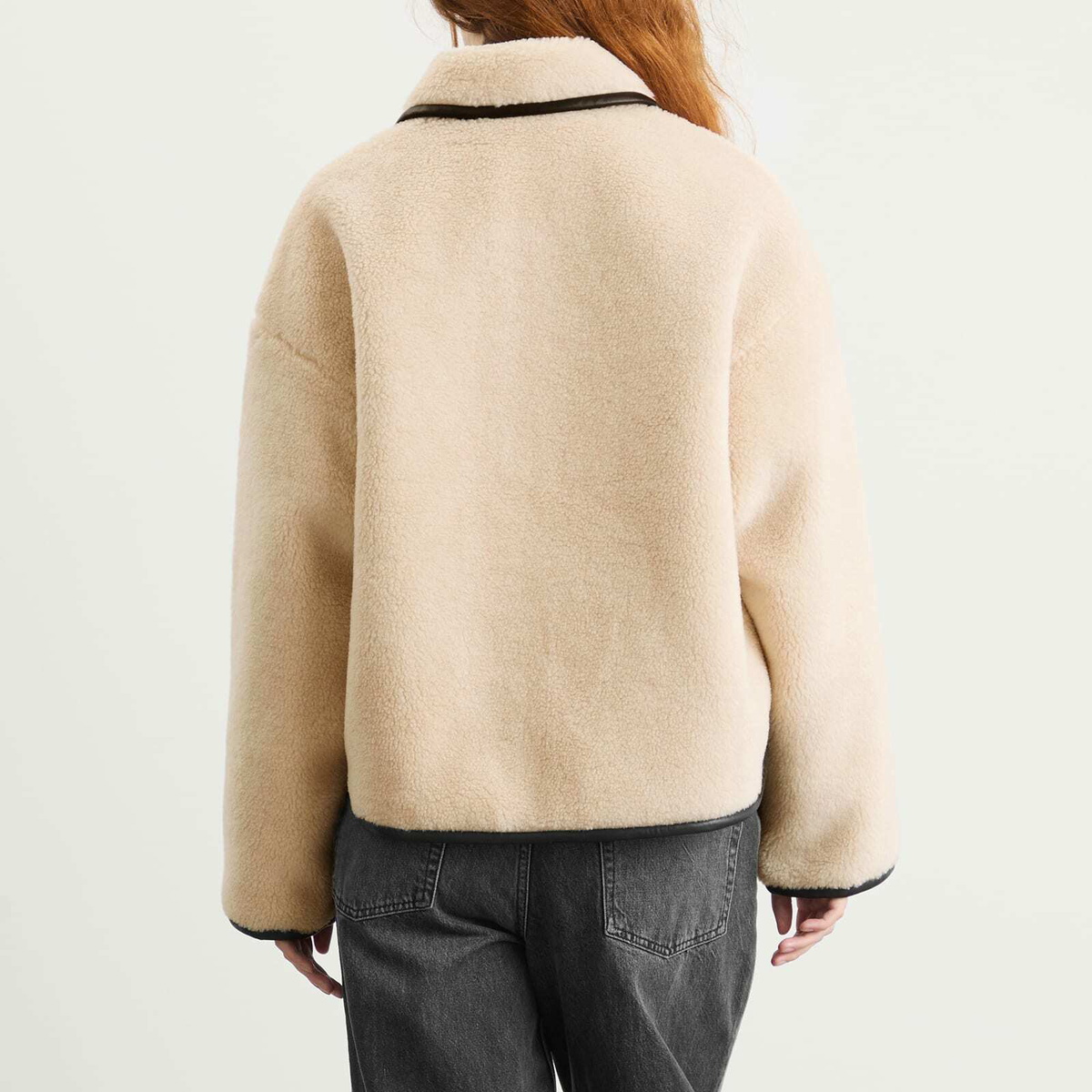 Anine Bing Women's Camden Jacket in Cream