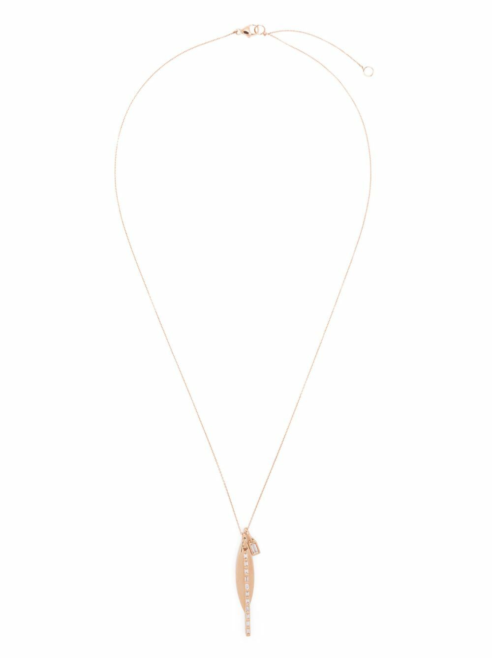 Dana Rebecca Designs 14K Rose Gold Sadie Pearl Diamond Charm Necklace ...
