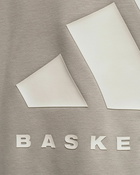 Adidas Basketball Crew Sweatshirt Grey - Mens - Sweatshirts