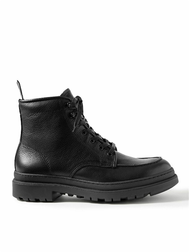 Photo: Polo Ralph Lauren - Full-Grain Leather Boots - Black