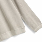 Gramicci Waffle Crew Sweater in Pewter
