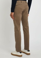 7 For All Mankind Slimmy Chino Cotton-blend Trousers Brown