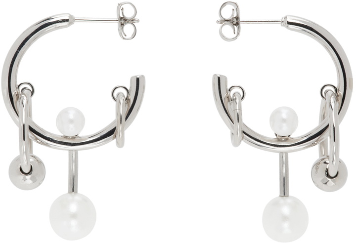 Photo: Justine Clenquet Silver Chase Earrings