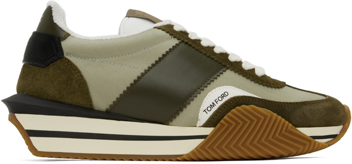 Photo: TOM FORD Green James Sneakers